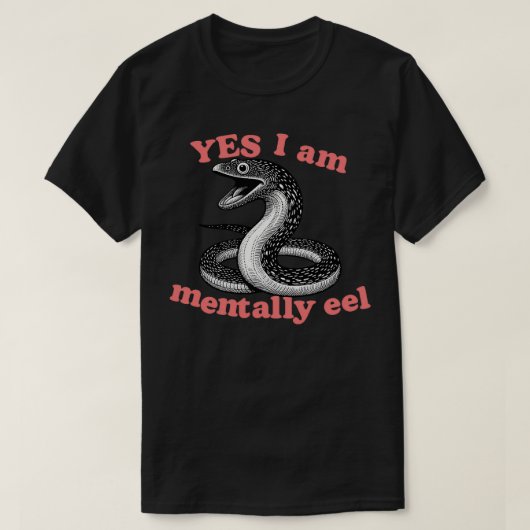 T-shirt Oui Je Suis Mentale (Design devant)