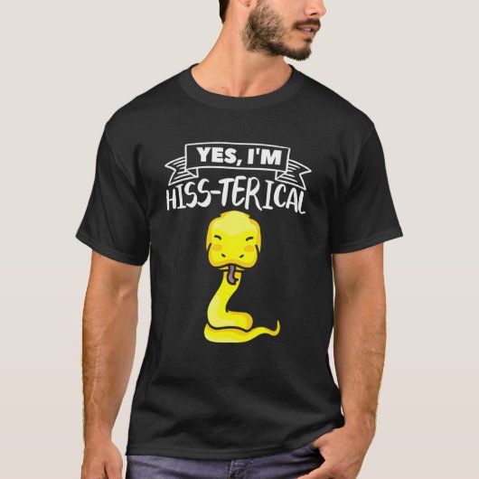 T-shirt Oui, je suis Son Bal Terical Python Snake Pythons (Devant)