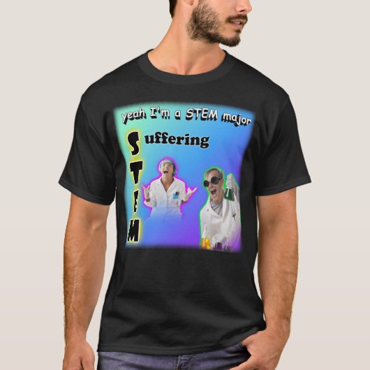 T-shirt Oui, Je Suis Un Major De La Tête - Souffrant (Devant)