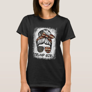 T-shirt Oui, Je Suis Une Fille Trump - Trump 2024 Elect