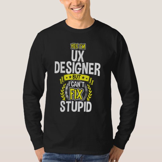 T-shirt Oui, je suis Ux Designer (Devant)
