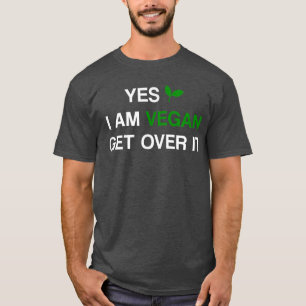 T-shirt OUI, JE SUIS VÉGÉN PARCOUREZ-LE Vegan Vegetarian F