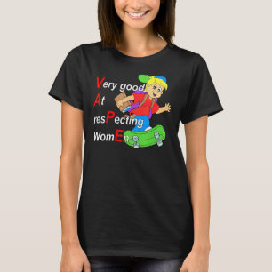 T-shirt Oui Je Vape Très Bien Pour Respecter Les Femmes Dr