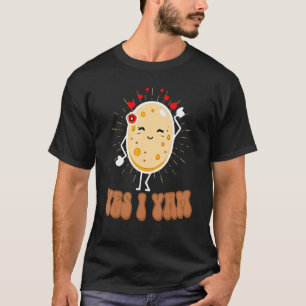 T-shirt Oui Je Yam Matching Couples Thanksgiving Friend Re
