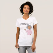 T-shirt "Oui, les boucles sont naturelles", cheveux bouclé (Devant entier)