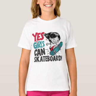 T-shirt Oui Les Filles Peuvent Patiner