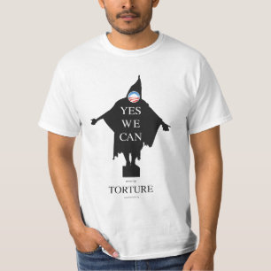 T-shirt Oui nous pouvons (dissimulez) torturer