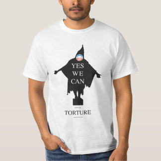 T-shirt Oui nous pouvons (dissimulez) torturer