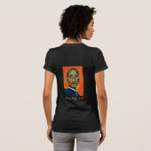 T-shirt Oui nous pouvons + Portrait d'Obama (2-sided) - (Dos entier)
