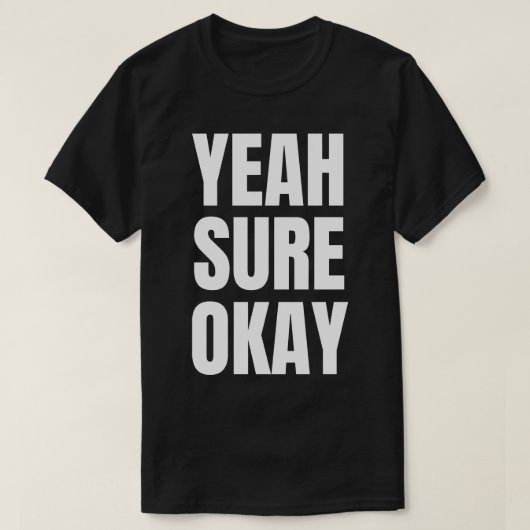 T-shirt Oui, OK 2 (Design devant)