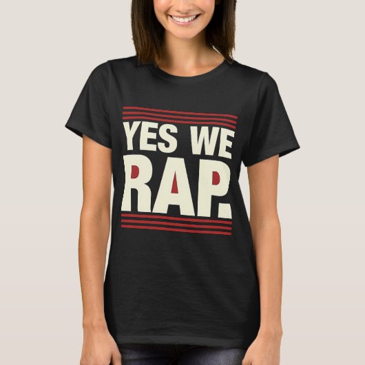 T-shirt Oui on rappe (Devant)