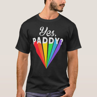 T-shirt Oui Paddy Pride Lgbtq Rainbow Graphic Parade St Pa