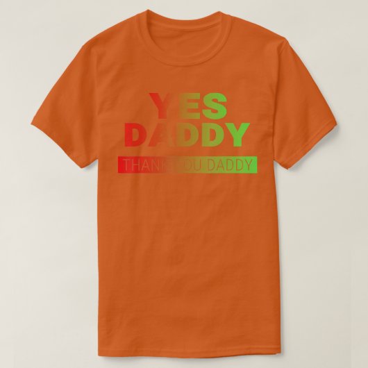 T-shirt Oui Papa Merci Papa Daddy Funny Gradient Obi State (Design devant)