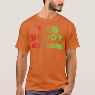 T-shirt Oui Papa Merci Papa Daddy Funny Gradient Obi State