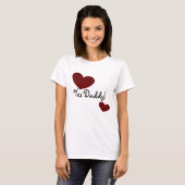 T-shirt Oui papa ! Pièce en t (Devant entier)