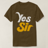 T-SHIRT OUI SIR (Design devant)