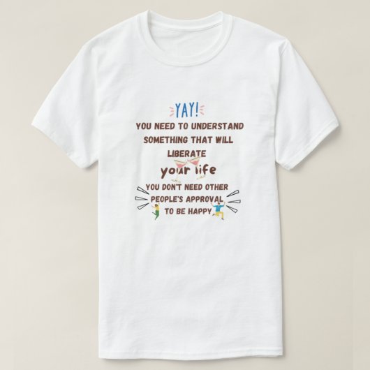 T-shirt Oui, tu ne comprends pas (Design devant)