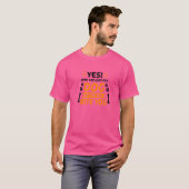 T-shirt Oui, Vous Pouvez Pet Mon Chien, Mais Ils Vous Mîne (Devant entier)