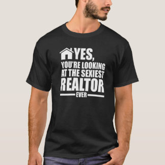 T-shirt oui, vous regardez l'immobilier de realtor house