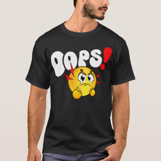 T-shirt Oups ! Emoji