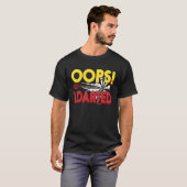 T-shirt Oups ! Fun fléché I fléchettes (Devant entier)