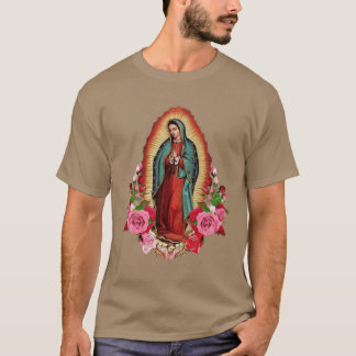 T-shirt Our Lady of Guadalupe Meican Virgin Mary Meico fun