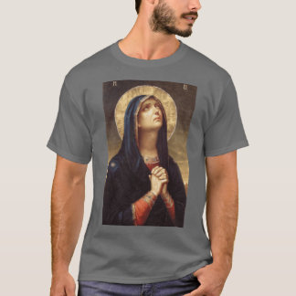 T-shirt Our Lady of Sorrows Virgin Mary Mater Dolorosa Cat