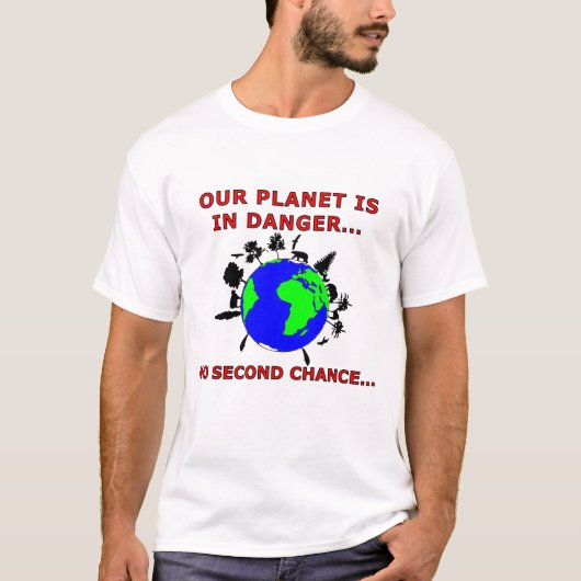 T-SHIRT OUR PLANET (Devant)