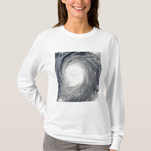 T-shirt Ouragan Choi-WAN au sud du Japon, l'océan