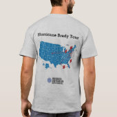 T-shirt ouragan de logo (Dos)