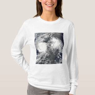 T-shirt Ouragan Felicia et tempête Enrique à l'est de ba