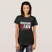 T-shirt Ouragan Ian Survivor (Devant entier)