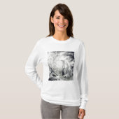 T-shirt Ouragan Ida au-dessus du Nicaragua (Devant entier)