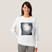 T-shirt Ouragan Igor dans l'océan Atlantique (Devant entier)