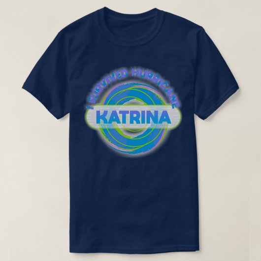 T-shirt Ouragan Katrina (Design devant)