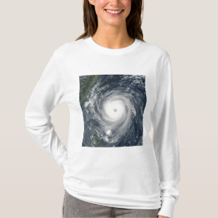 T-shirt Ouragan Longwang approchant Taïwan