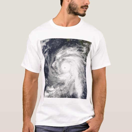 T-shirt Ouragan Rick au sud-ouest de la Basse Californie (Devant)