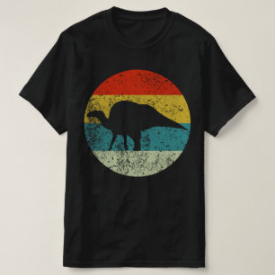 T-shirt ouranosaurus rétro silhouette vintage les années 7