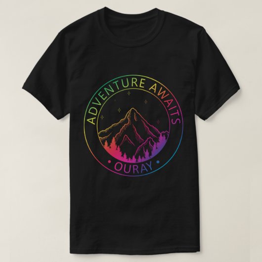 T-shirt Ouray Colorado USA (Design devant)