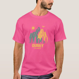T-shirt Ouray Mountains Colorado Randonnée Extérieur Vinta
