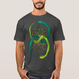 T-shirt Ouroboros Arbre de Vie
