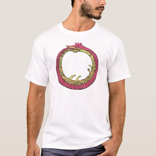 T-shirt Ouroboros - retour éternel (Devant)