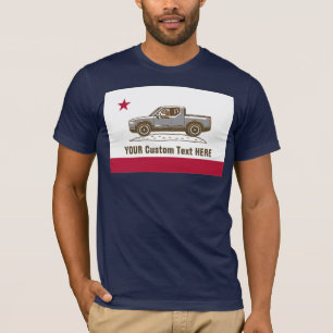 T-shirt Ours à drapeau de Cali dans le camion (modifier la