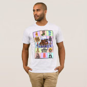 T-shirt Ours arc-en-ciel (Devant entier)