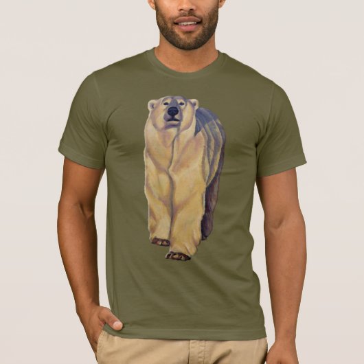 T-shirt Ours Art Polar Chemises et cadeaux Ours (Devant)