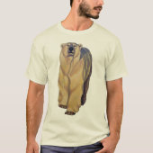 T-shirt Ours Art Polar Ours Chemises Cadeaux Bio (Devant)