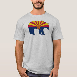 T-shirt Ours au drapeau de l'Arizona