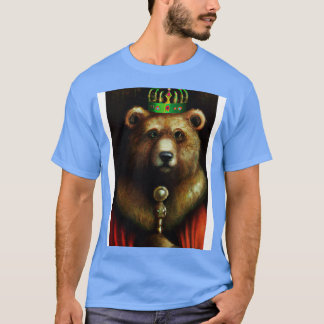 T-shirt Ours avec couronne 1