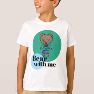 T-shirt Ours avec moi Petite Teddy dans de mignons vêtemen