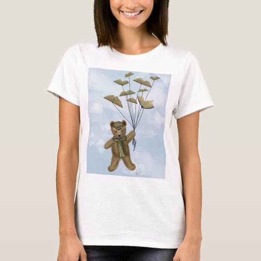 T-shirt Ours avec papillons du livre 2 (Devant)